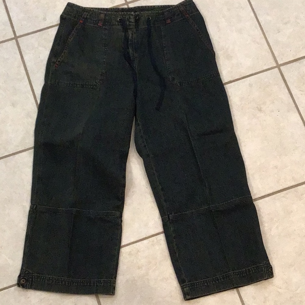 Denim capris size 12